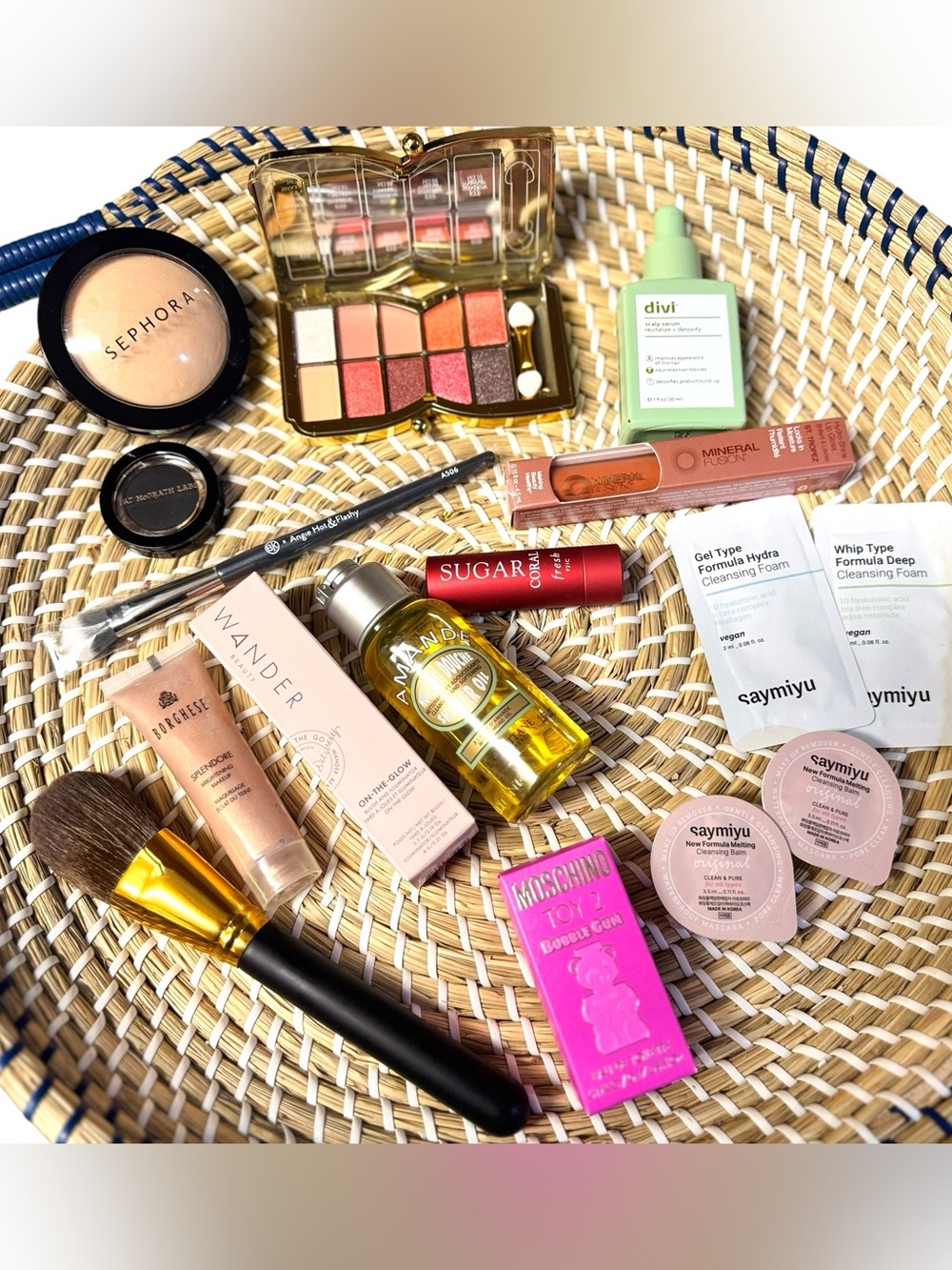 16 Pc Lot - Makeup, Hair, Skin, Bath & Body Tools Full Sizes & Samples Sephora